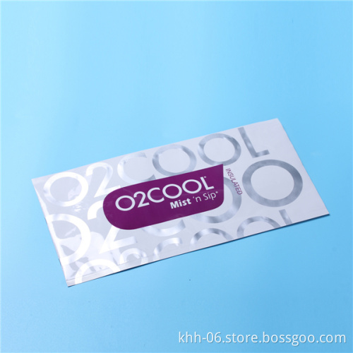 Facial mask custom printed cometic mask bag